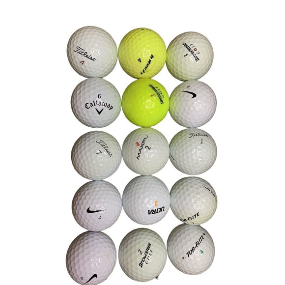 USED Golf Balls - Dozen (12) Misc Brands - Picture 1 of 3